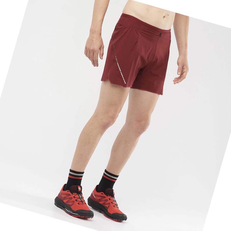 Bermudas Salomon SENSE AERO 5'' Hombre Rojos | MX 3156HAP